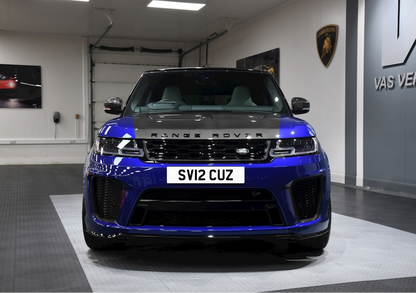 SV12 CUZ Number plate for sale